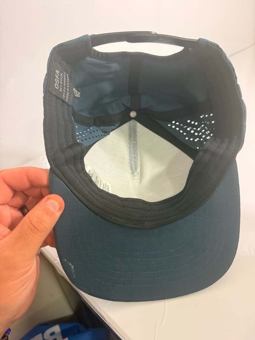 Fox Racing Shield Tech Snapback Cap Dark Slate - Picture 6 of 6